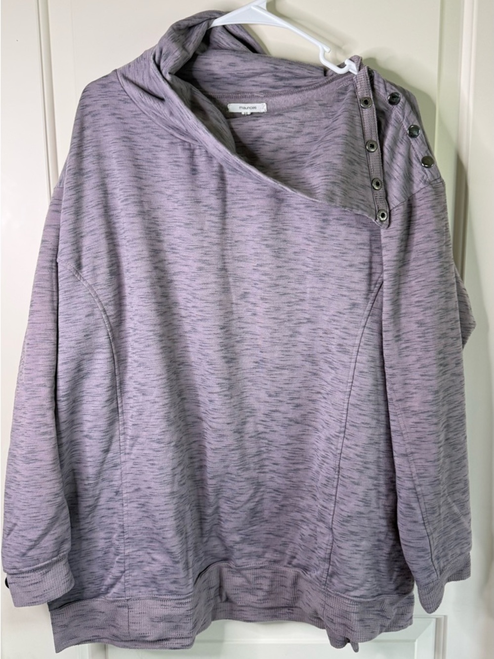 Maurice’s size 2 purple long sleeve sweater